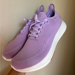Lilac Knit Women's Running Sneakers - Lightweight Comfort